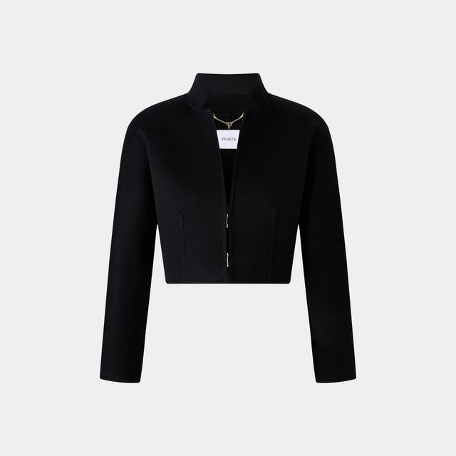 ports 1961 RETRO CROPPED JACKET BLACK