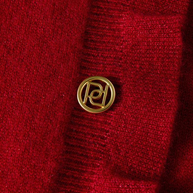 Ports 1961 RUFFLE TRIM CARDIGAN ADRENALINE RUSH