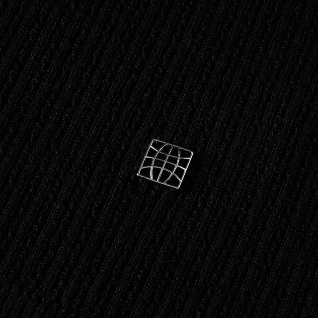 Ports 1961 RUFFLE TURTLENECK KNITWEAR BLACK