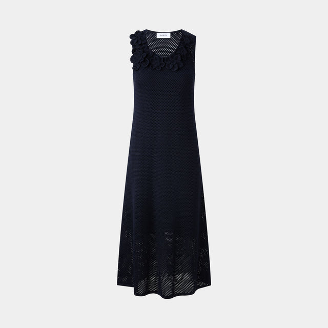 ports 1961 RUFFLED NAVY ELEGANCE NAVY