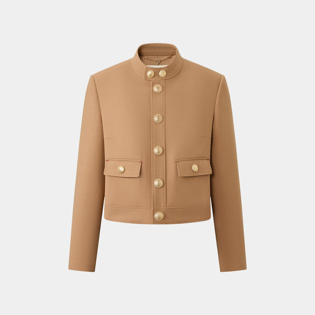 ports 1961 SAILOR-INSPIRED TAN JACKET MACAROON