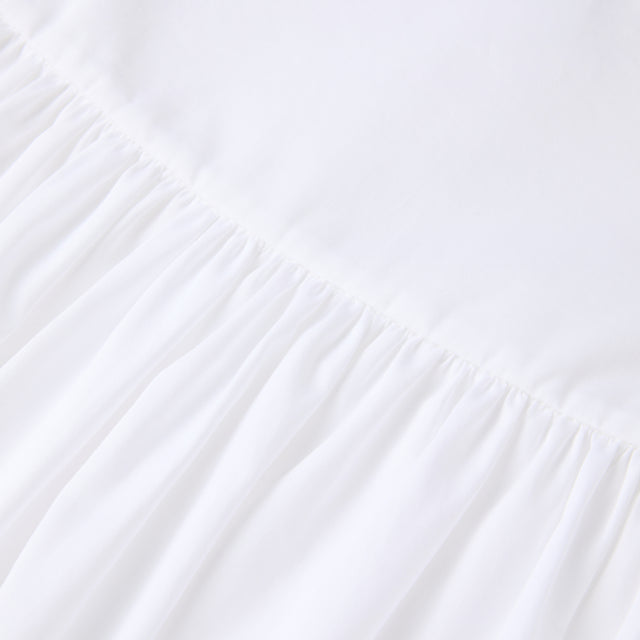 Ports 1961 SERENE WHITE PLEATED SKIRT CREAM