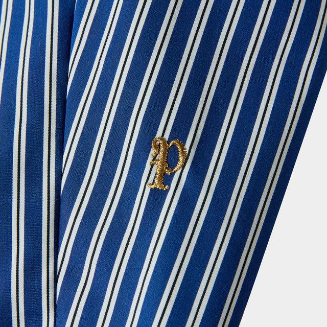 Ports 1961 SHIRT COLLAR DRESS TRUE BLUE STRIPE