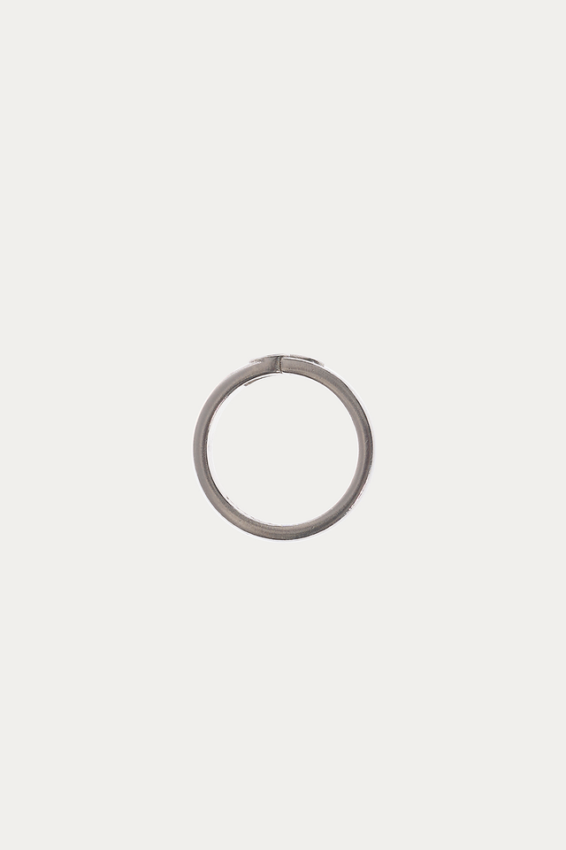 Ports 1961 SILVER LOGO RING SILVER