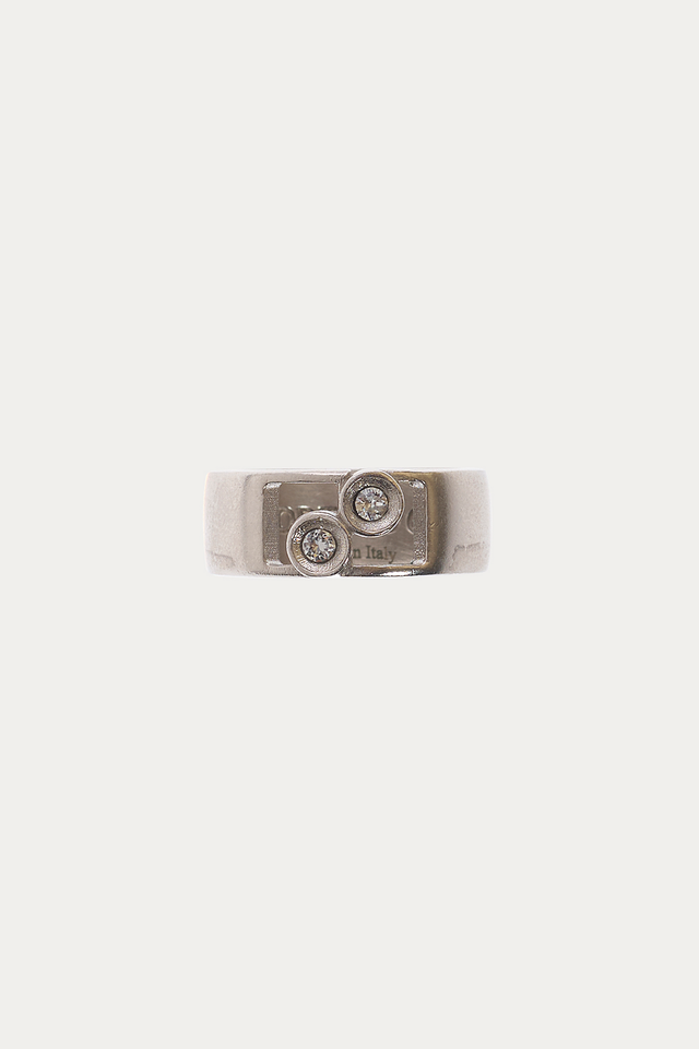ports 1961 SILVER LOGO RING SILVER