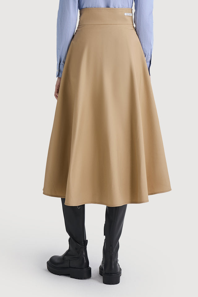 Ports 1961 STYLISH RIBBON SKIRT 512-BEIGE