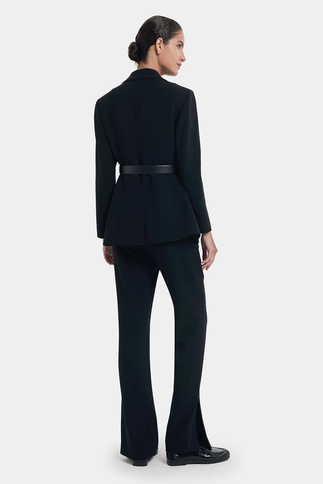 Ports 1961 TAILORED BELT BLAZER BLACK