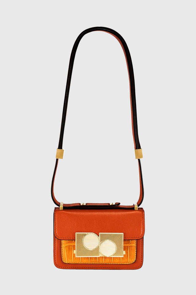 ports 1961 THE ANIKA BAG IN PUMPKIN ORANGE