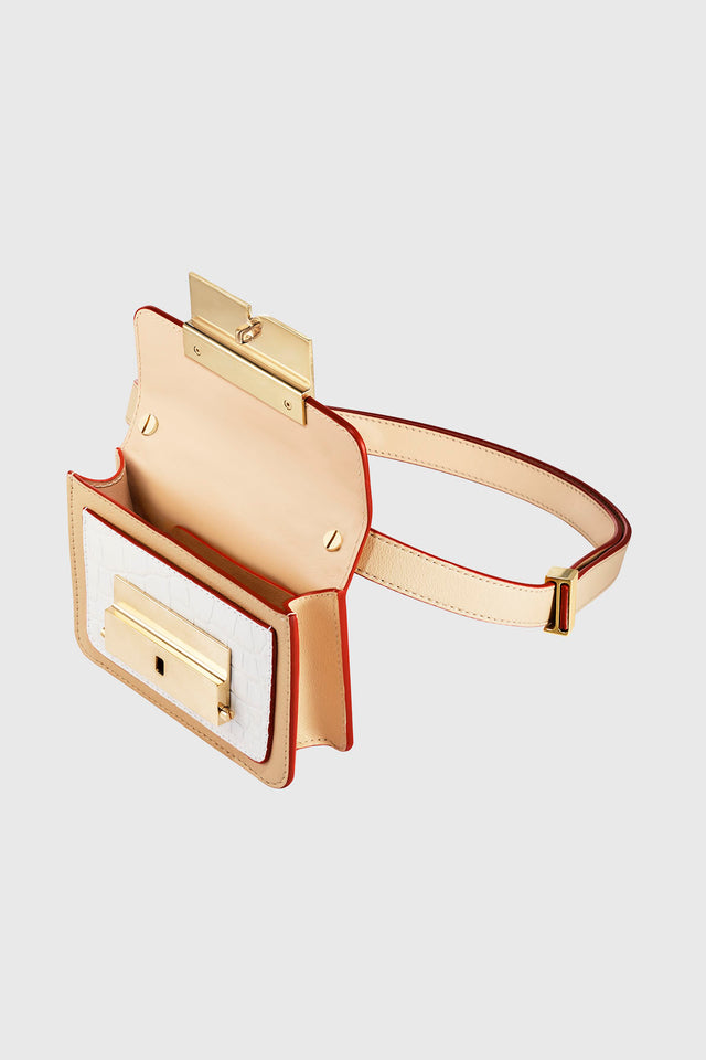 Ports 1961 THE ANIKA BAG IN WHITE WHITE