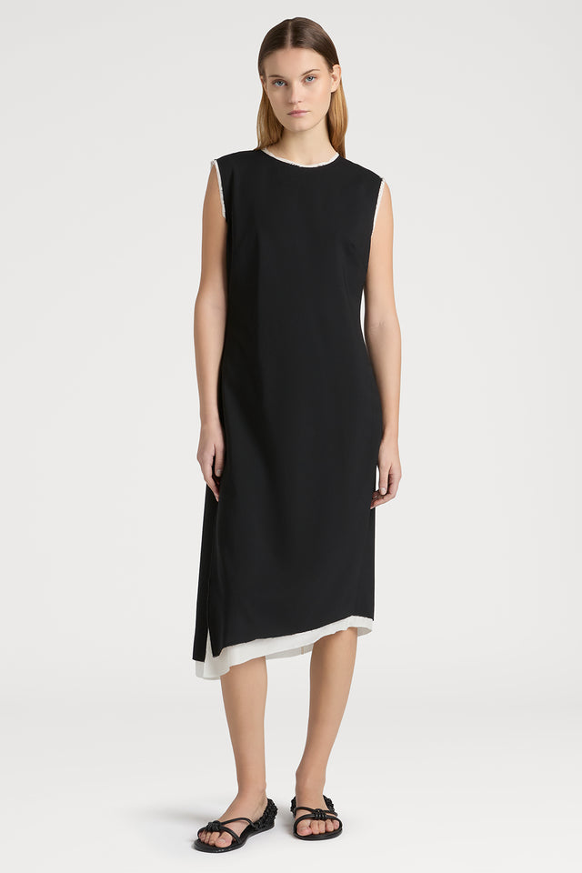 Ports 1961 TIMELESS TRIMMINGS DRESS 999-BLACK