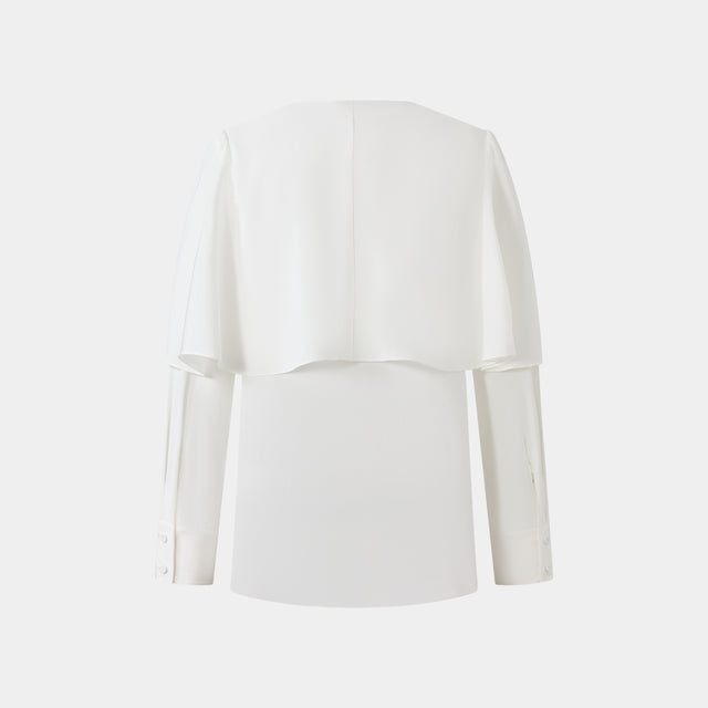 Ports 1961 WHITE CAPE SHIRT CREAM