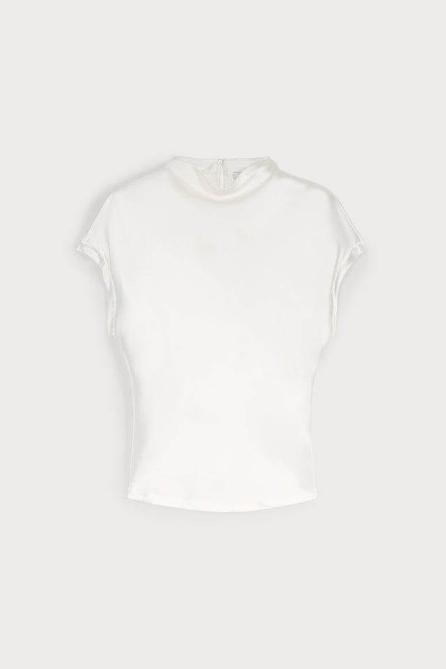 ports 1961 WHITE VISCOSE TOP 100-OFF WHITE