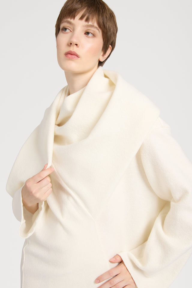 Ports 1961 WHITE WOOL OUTERWEAR 171-IVORY
