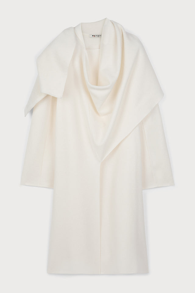 ports 1961 WHITE WOOL OUTERWEAR 171-IVORY