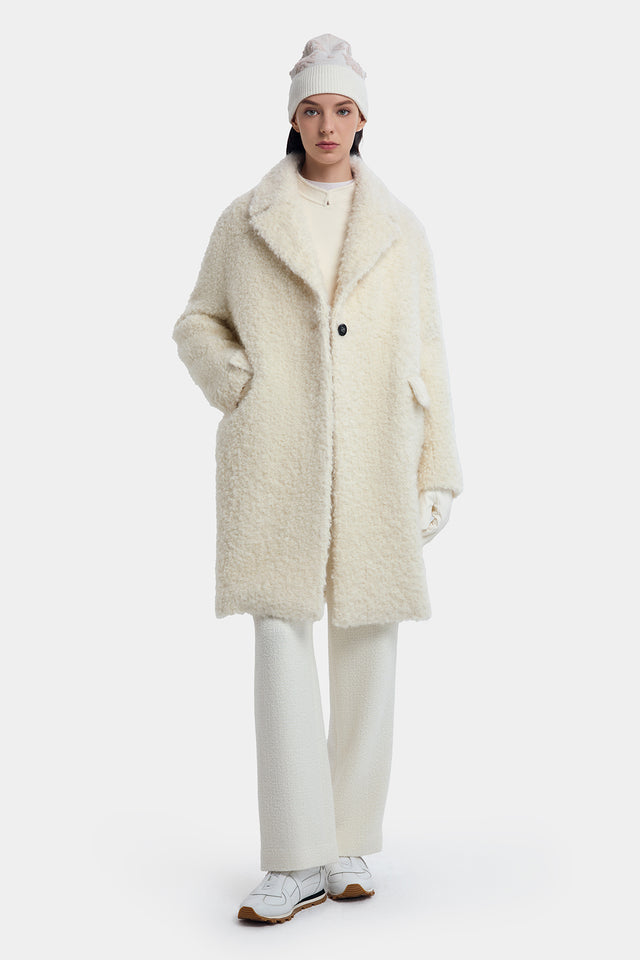 ports 1961 WINTERY CREAM COAT CREAM