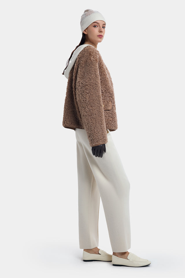 Ports 1961 WOOL FROSTED ALMOND COAT FROSTED ALMOND