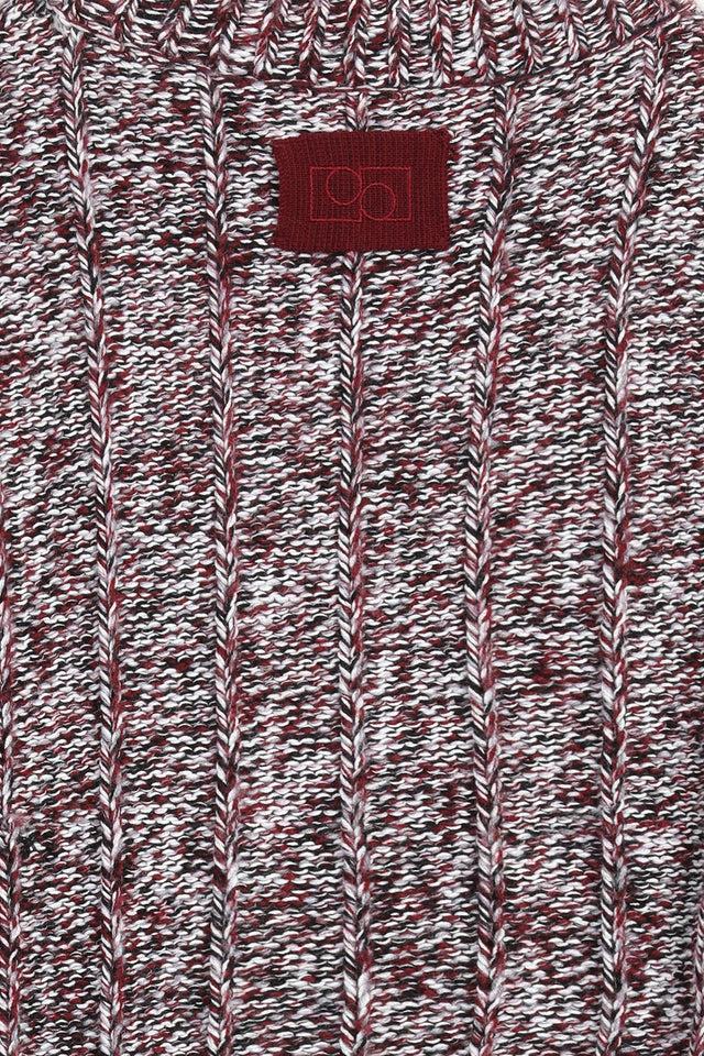 Ports 1961 WOOL MIX KNITWEAR F40-BURGENDY MIX