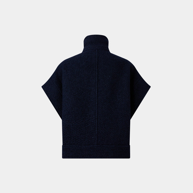 Ports 1961 WOOL-POLYAMIDE JACKET NAVY MIX