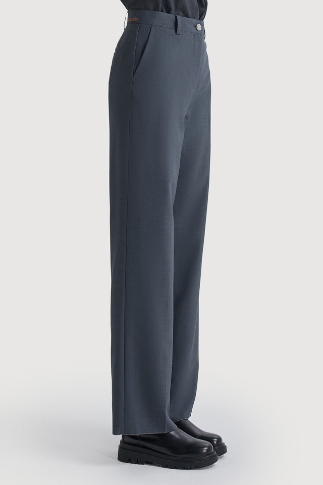 Ports 1961 REFINED SUIT SET TROUSERS 950-GREY STONE