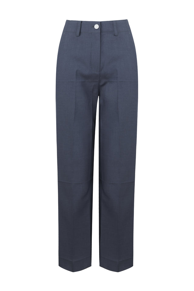 ports 1961 REFINED SUIT SET TROUSERS 950-GREY STONE