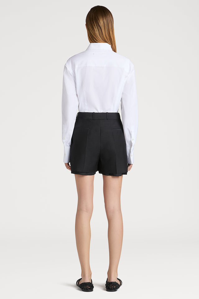 Ports 1961 SOPHISTICATED TAILORING SHORTS 999-BLACK