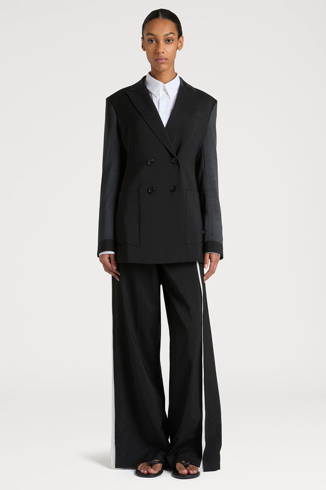 Ports 1961 SOPHISTICATED TAILORING TROUSERS 999-BLACK