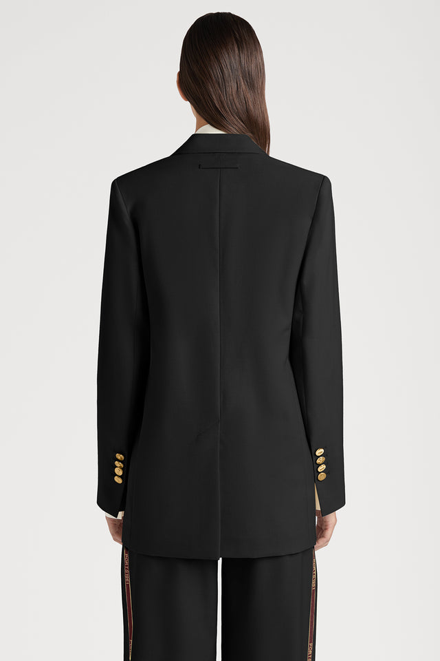 Ports 1961 TIMELESS EVERYDAY SINGLE-BUTTON BLAZER IN BLACK 999-BLACK