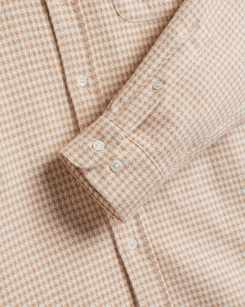 Portuguese Flannel Abstract Pied Poule - Creme