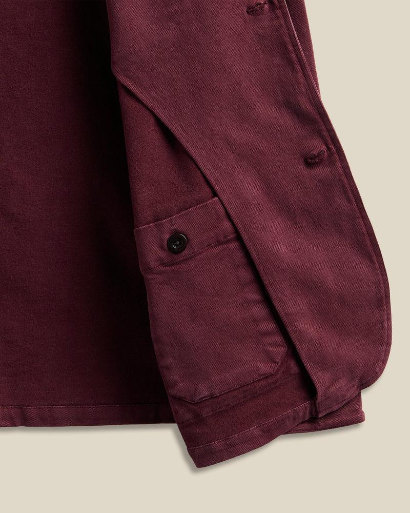 Portuguese Flannel AW Labura Jacket - Bordeaux