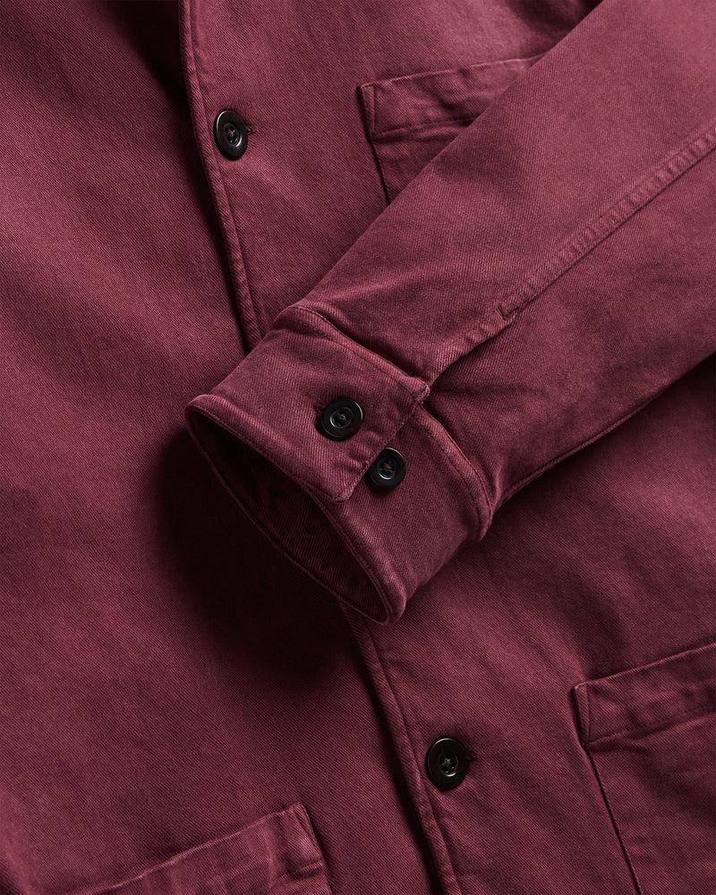 Portuguese Flannel AW Labura Jacket - Bordeaux