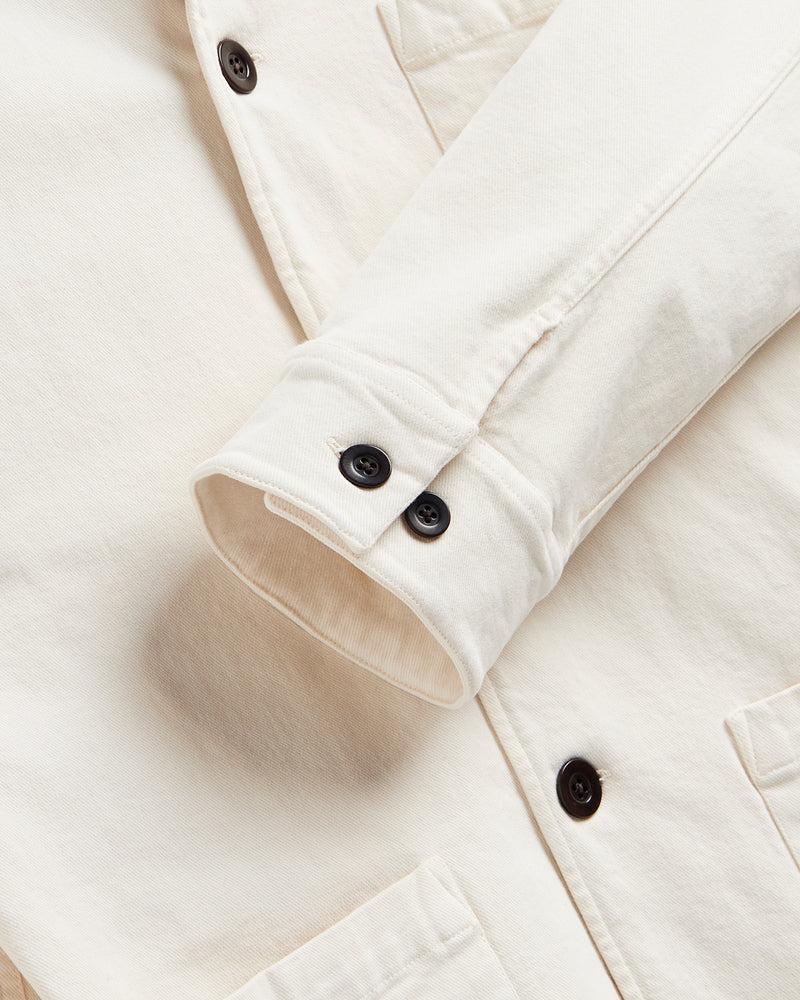 Portuguese Flannel AW Labura Jacket - Ecru