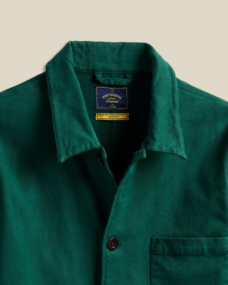 Portuguese Flannel AW Labura Jacket - Green