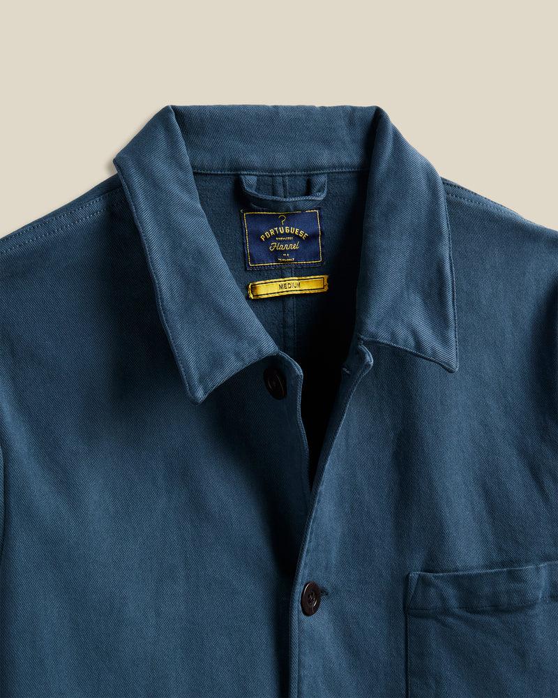 Portuguese Flannel AW Labura Jacket - Navy