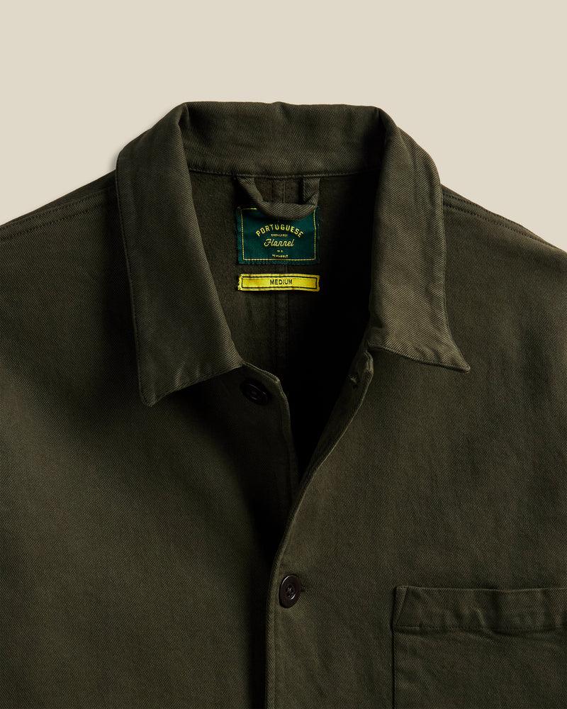 Portuguese Flannel AW Labura Jacket - Olive