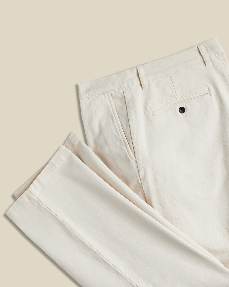 Portuguese Flannel AW Labura Trousers - Ecru