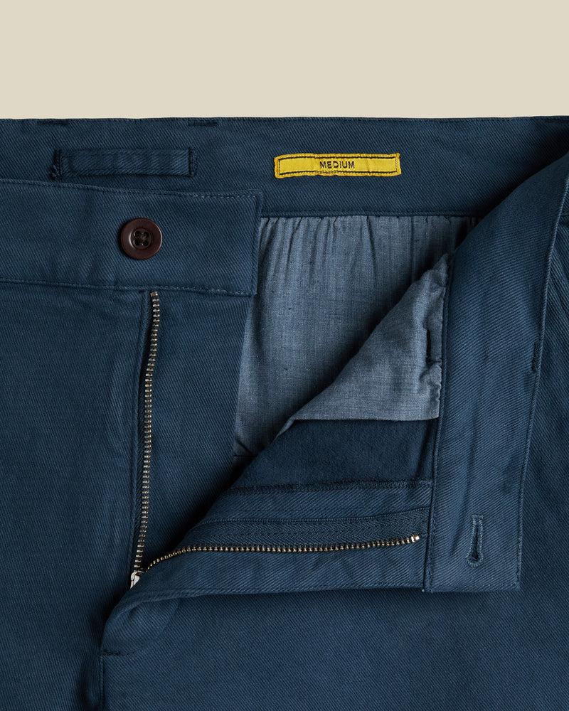 Portuguese Flannel AW Labura Trousers - Navy