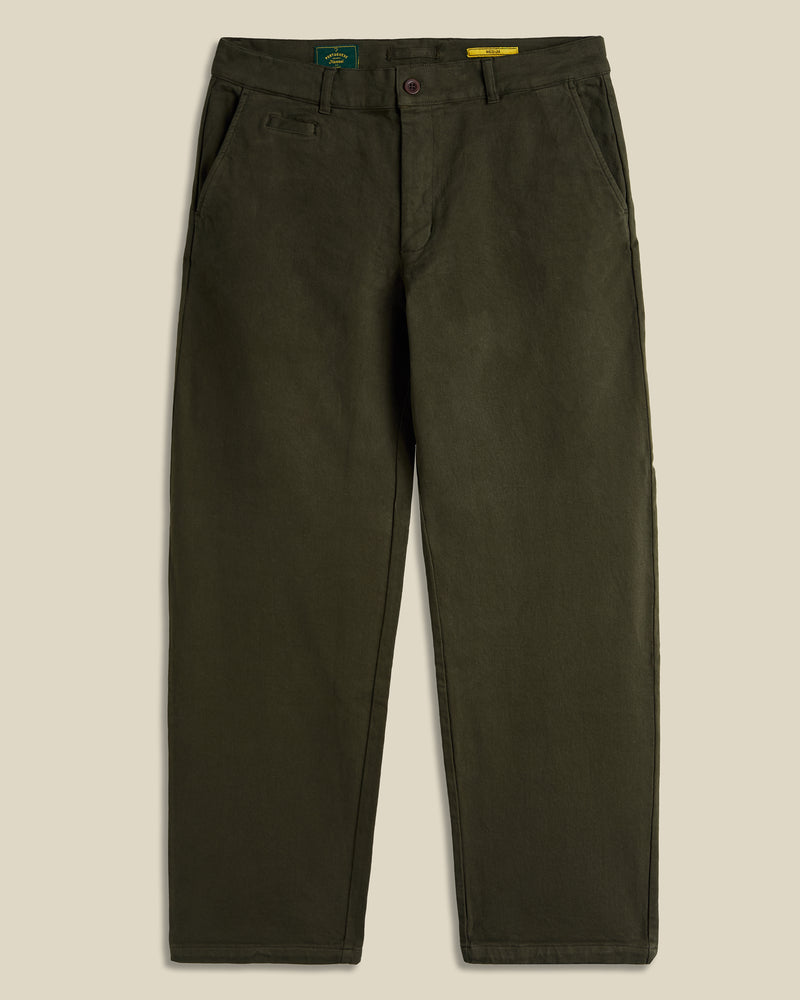 portuguese flannel AW Labura Trousers - Olive