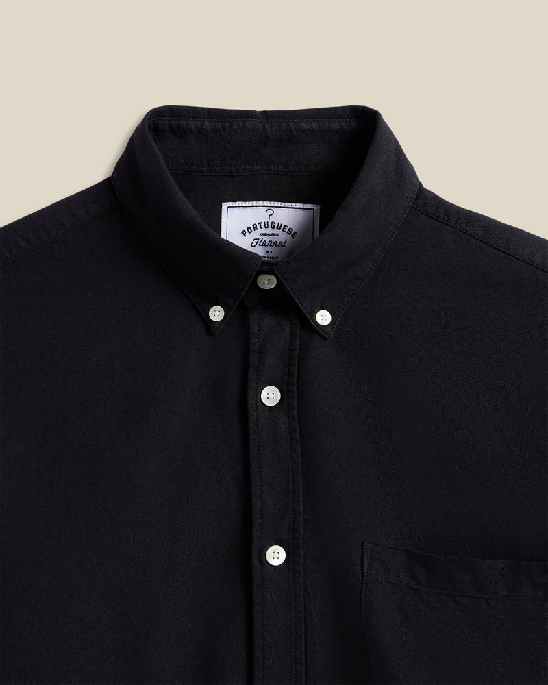 Portuguese Flannel Belavista - Black