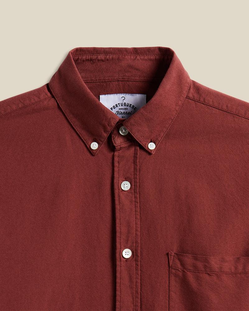 Portuguese Flannel Belavista - Bordeaux