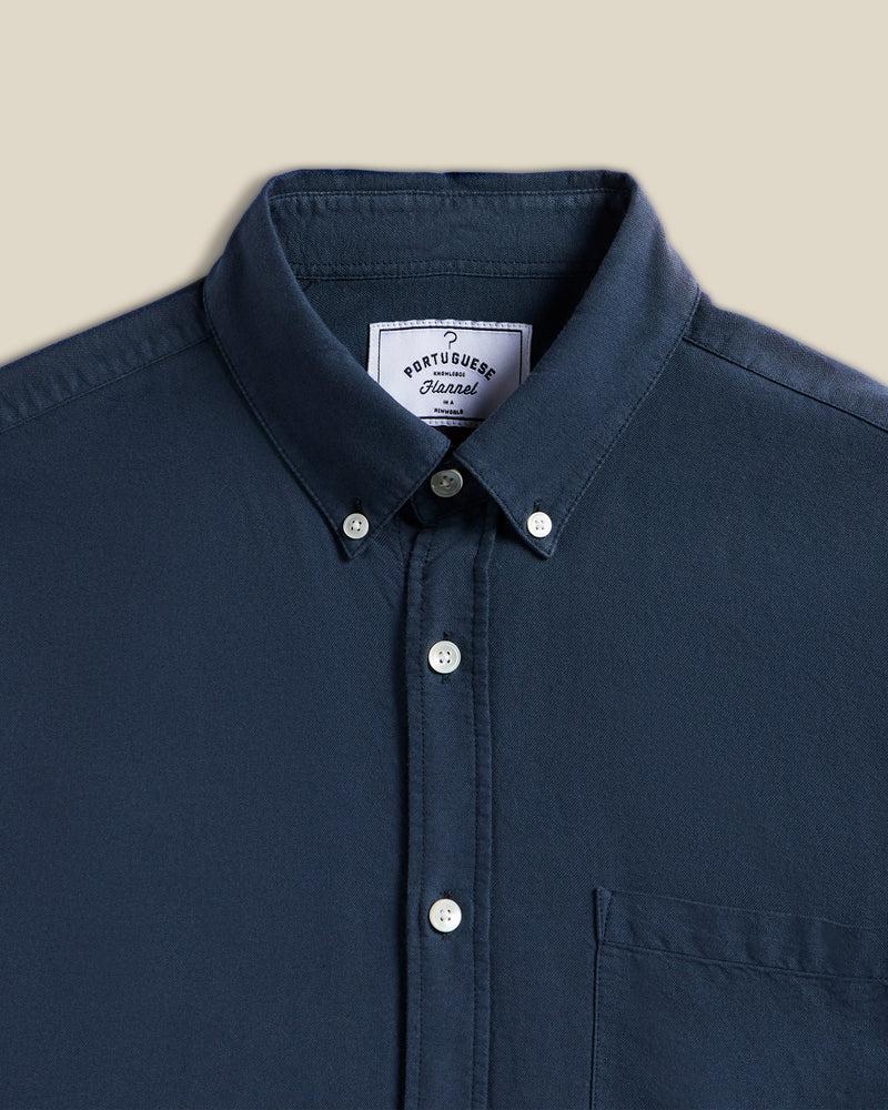 Portuguese Flannel Belavista - Navy