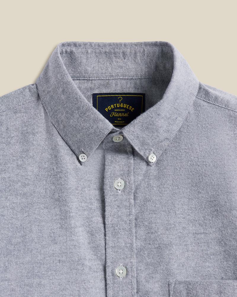 Portuguese Flannel Brushed Oxford - Blue