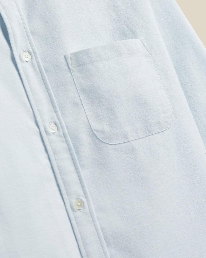 Portuguese Flannel Brushed Oxford - Light Blue