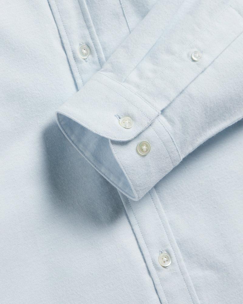 Portuguese Flannel Brushed Oxford - Light Blue