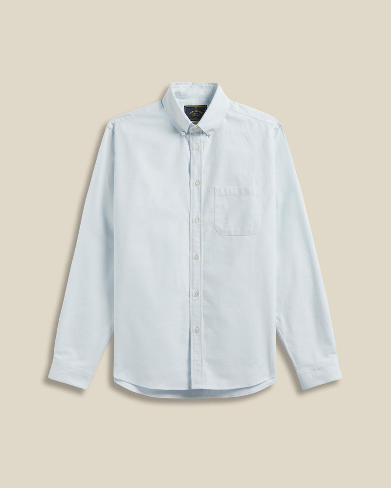 portuguese flannel Brushed Oxford - Light Blue