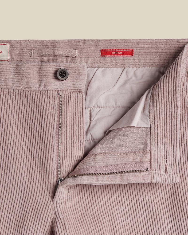 Portuguese Flannel Corduroy Trousers - Old Rose