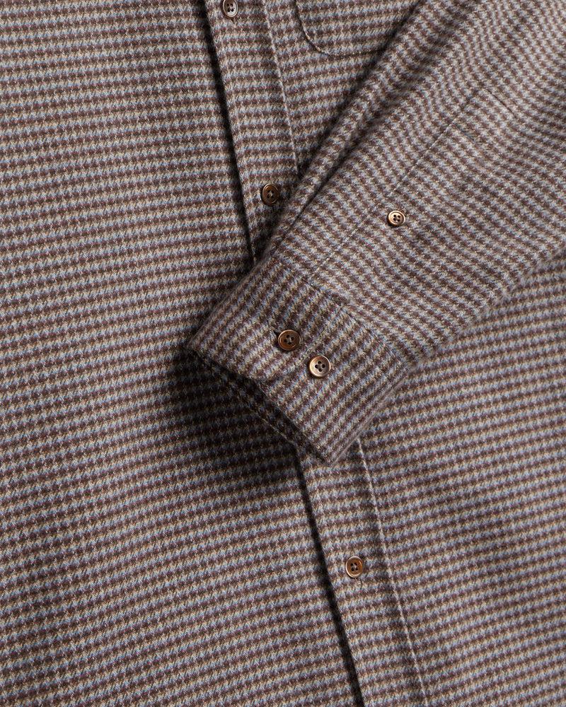 Portuguese Flannel Dylan - Blue/Bordeaux