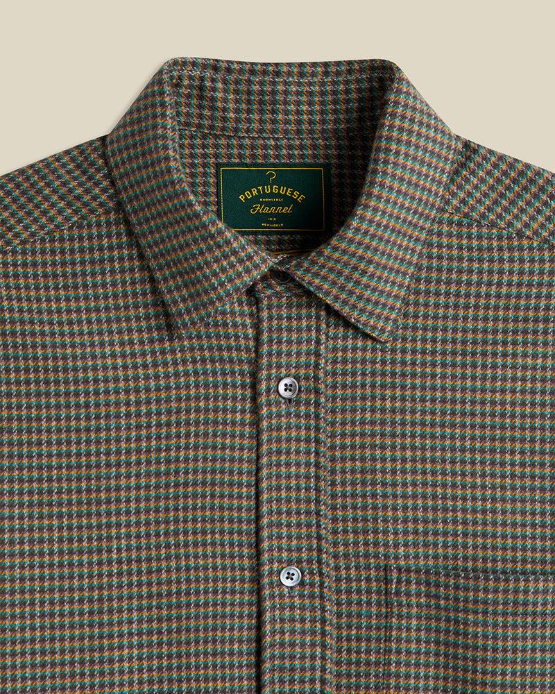 Portuguese Flannel Dylan - Green/Yellow