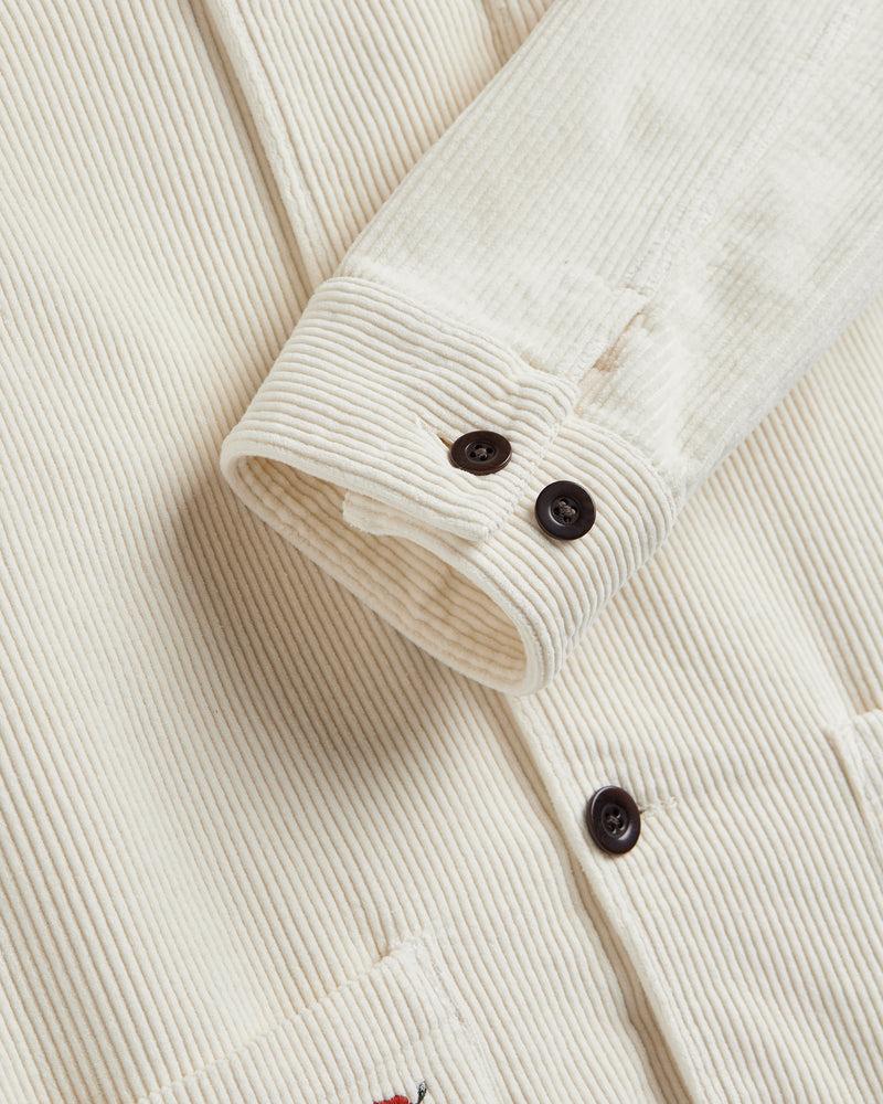 Portuguese Flannel Embroidery Cord Jacket