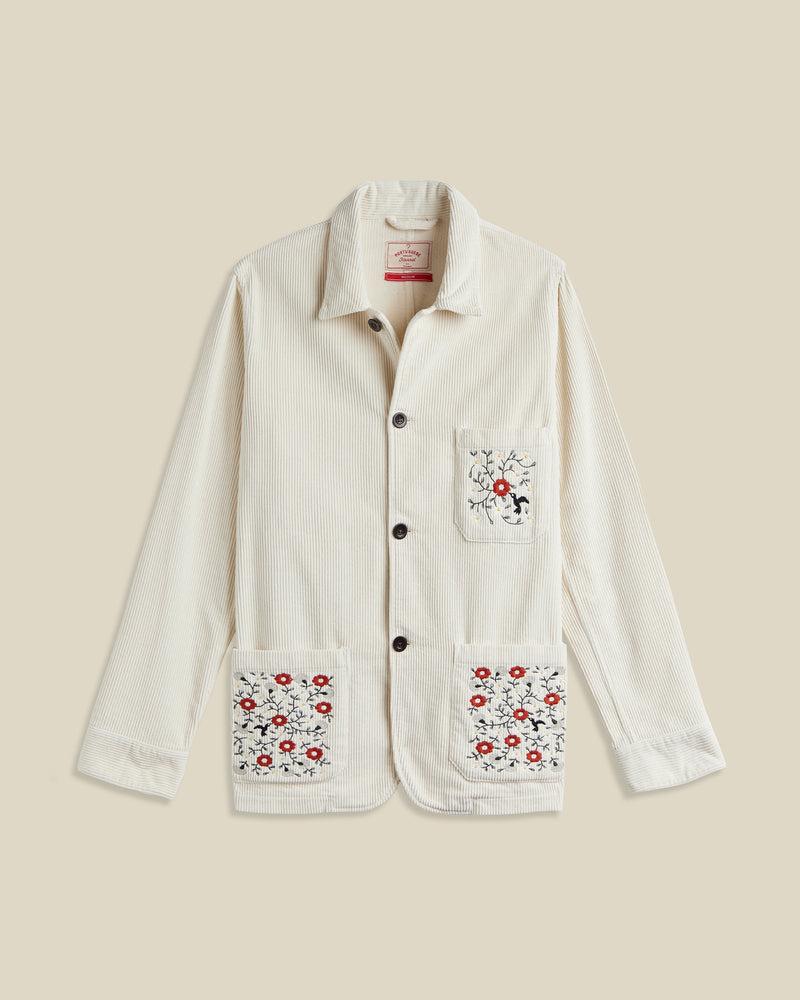 portuguese flannel Embroidery Cord Jacket