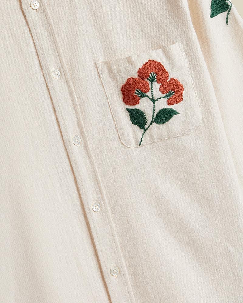 Portuguese Flannel Embroidery Flannel Shirt